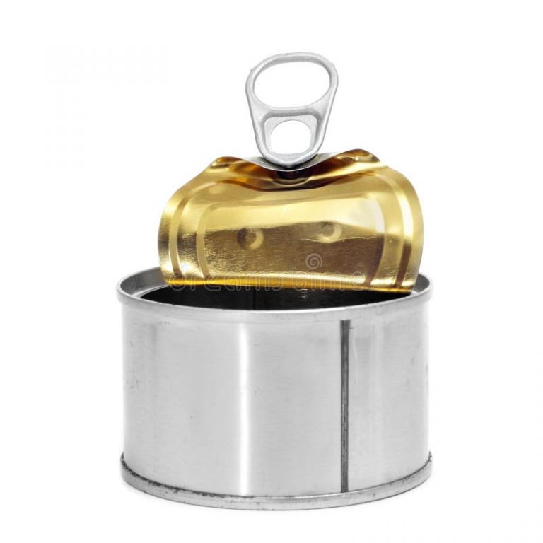 Mockup of Tin Can with Food Stock Photo - Image of preserved, empty ...